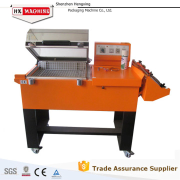 Heat shrink wrap packing machine for PVC POF shrink film